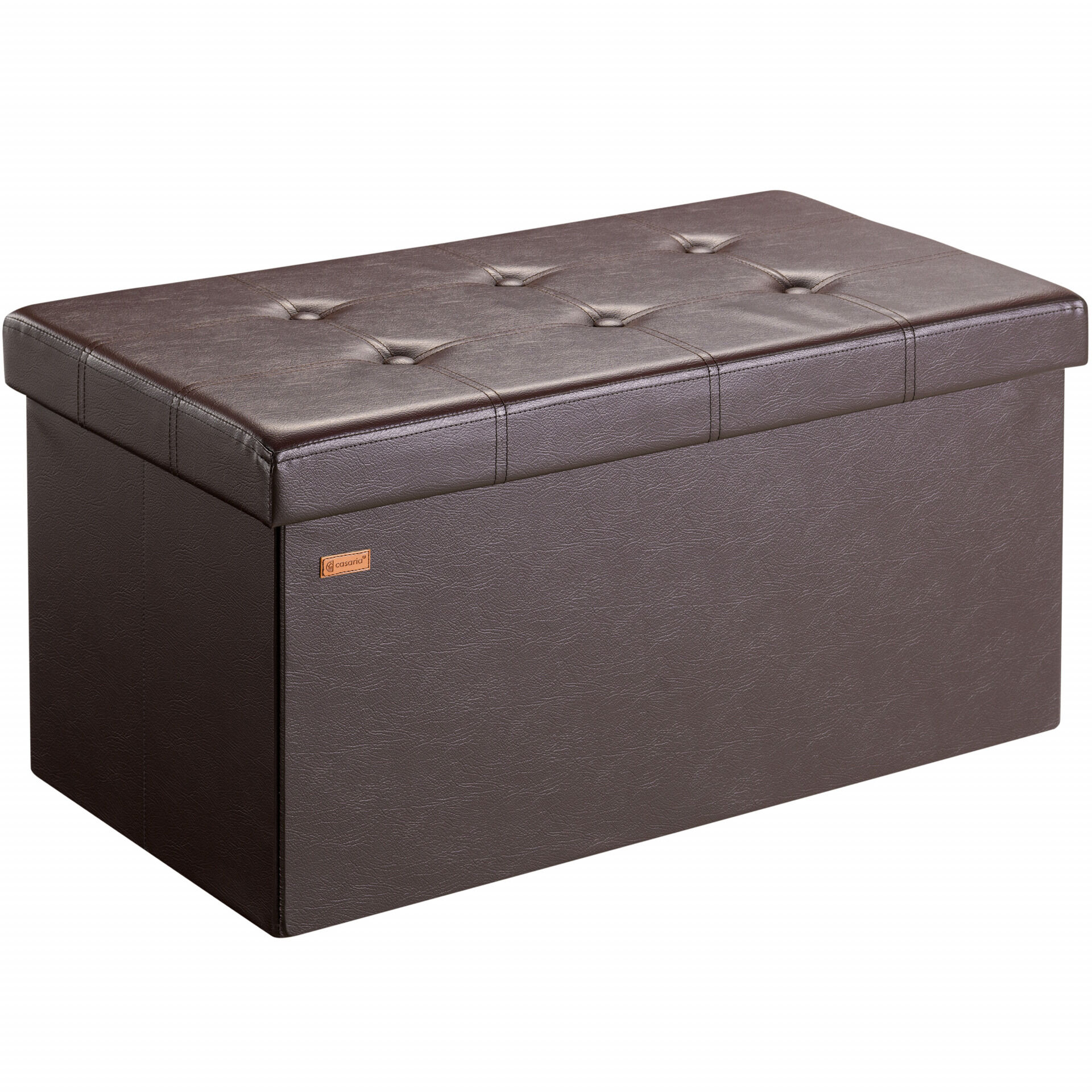 Sitzbank Braun 80x40x40cm MDF faltbar