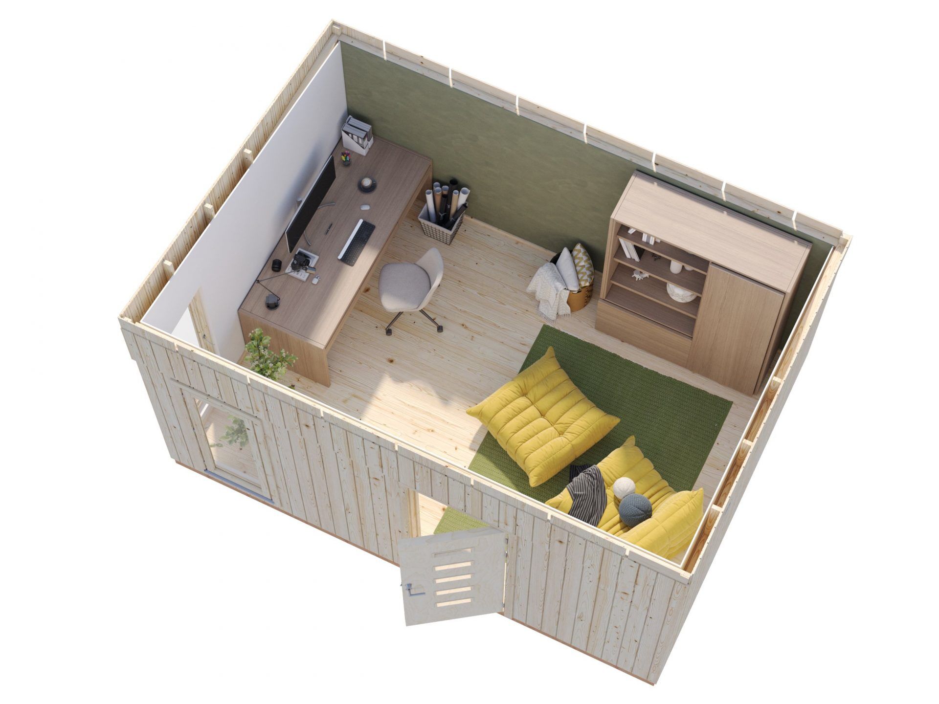 Palmako Gartenhaus Etta 13,6 m²