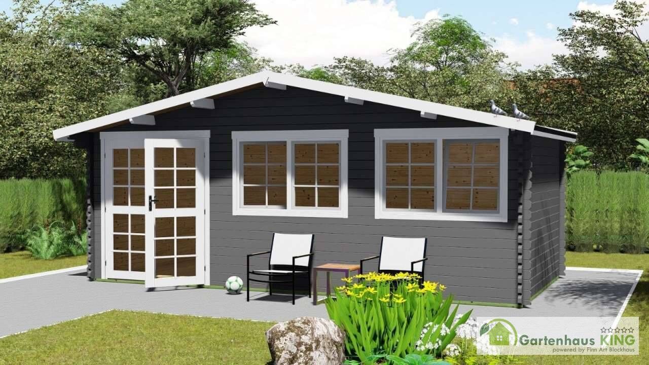 Gartenhaus Norwegen 52 und 53 seitlich rechts