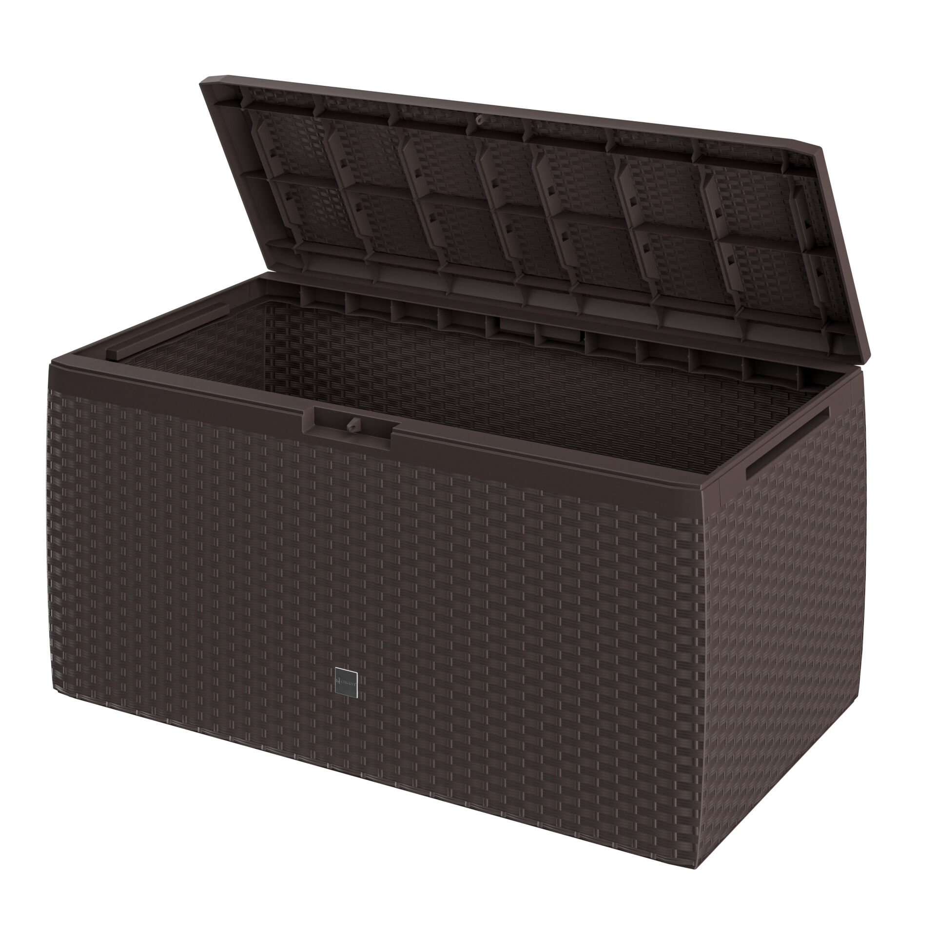 Gartenbox 290L Braun Rato Plus mit Rollen wetterfest
