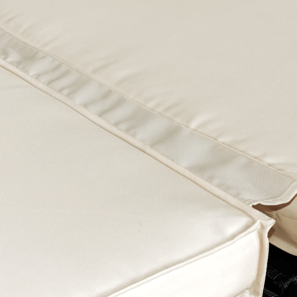 Polyrattan Sonneninsel Braun Ø185cm WPC-Teleskoptisch