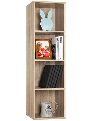 Bücherregal Skylar Eiche 106x30x30cm