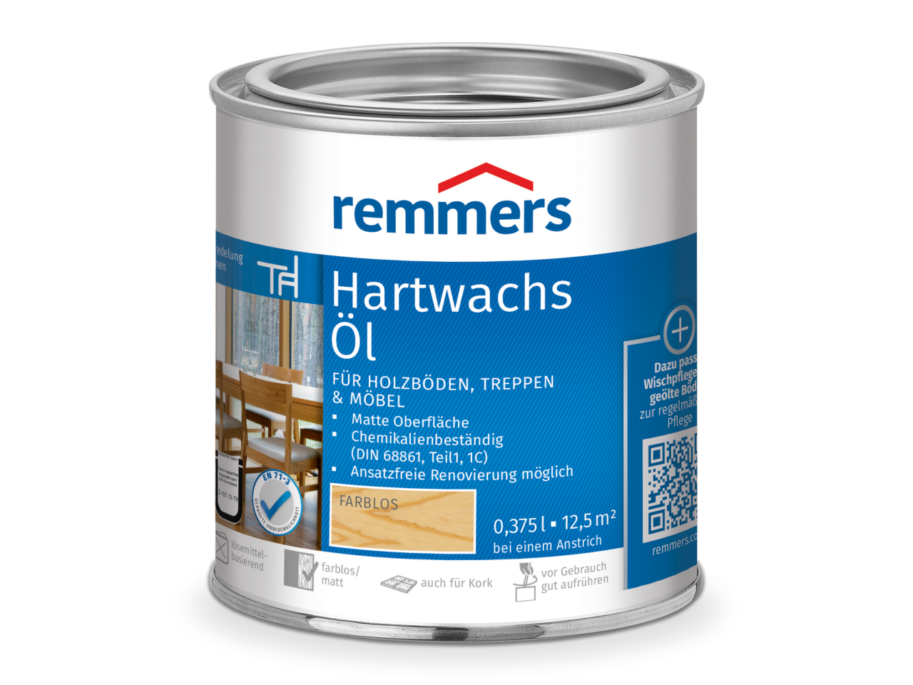Remmers Hartwachs-Öl 0.375 l farblos