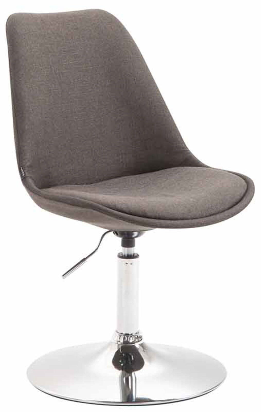 4er Set Stühle Maverick C Stoff, dunkelgrau