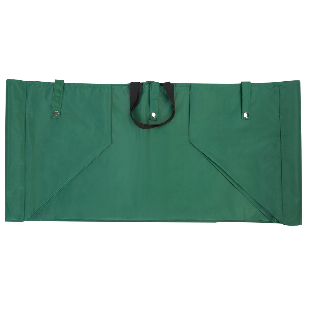 Transportwagen 550 kg Grün 110x75x52cm mit 4 Luftreifen + Plane