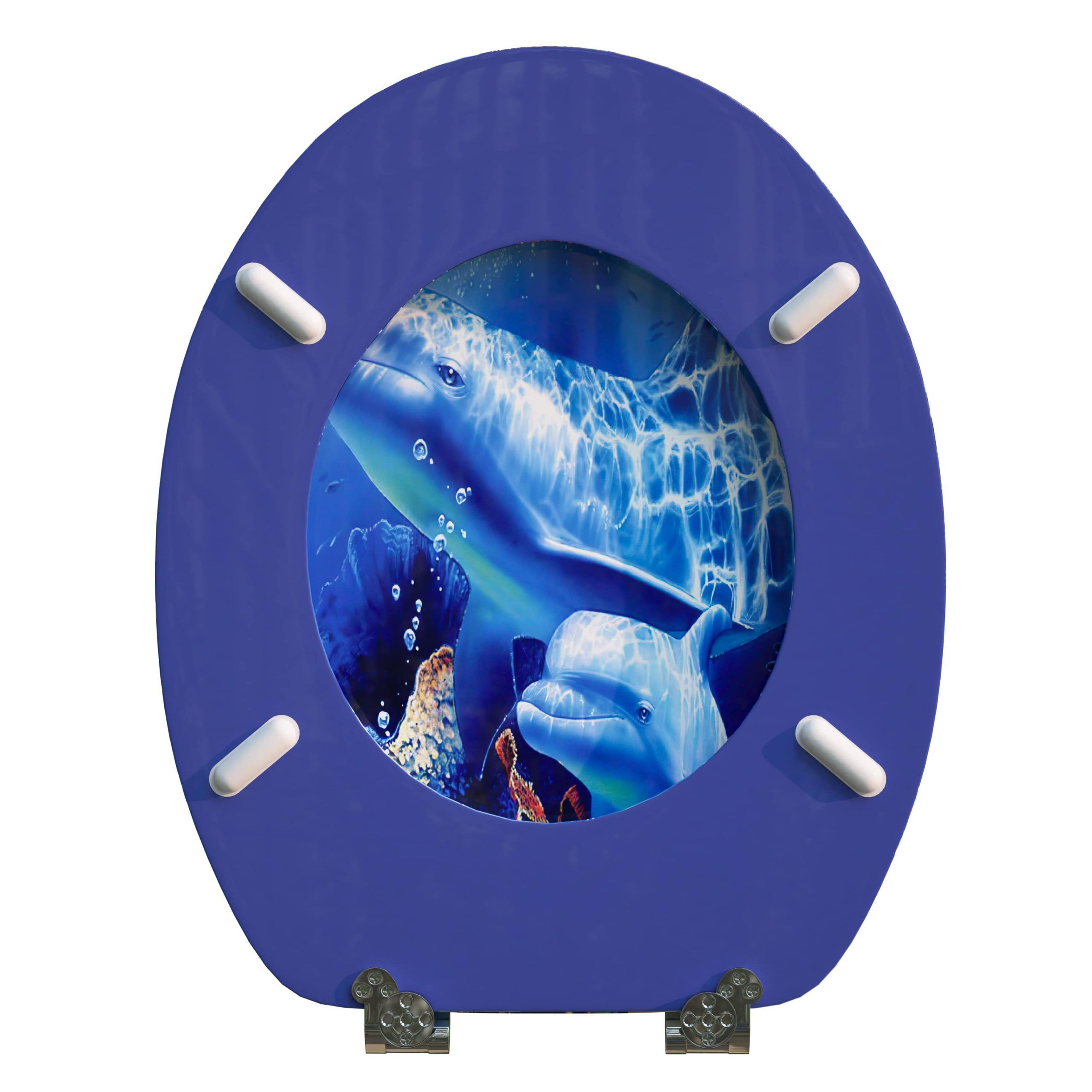 Toilettensitz Sealife mit Absenkautomatik