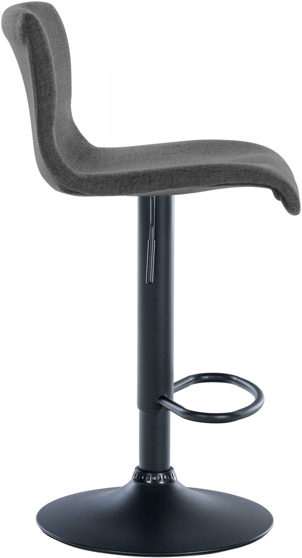 2er Set Barhocker Branford Stoff, dunkelgrau