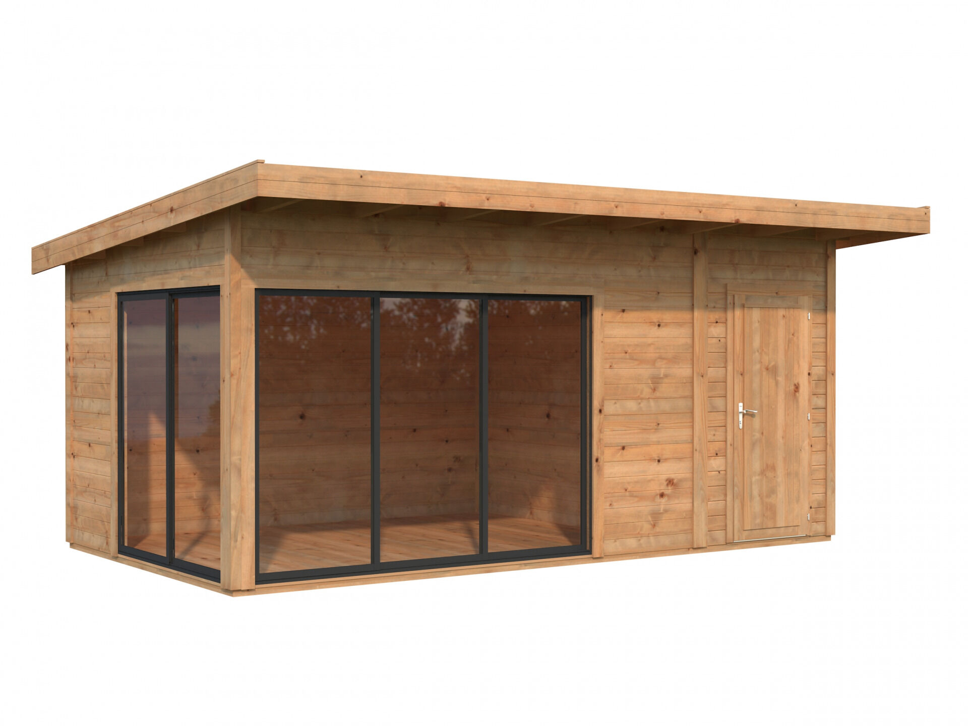 Palmako Pultdach Gartenhaus Andrea 15,2 m² Slide