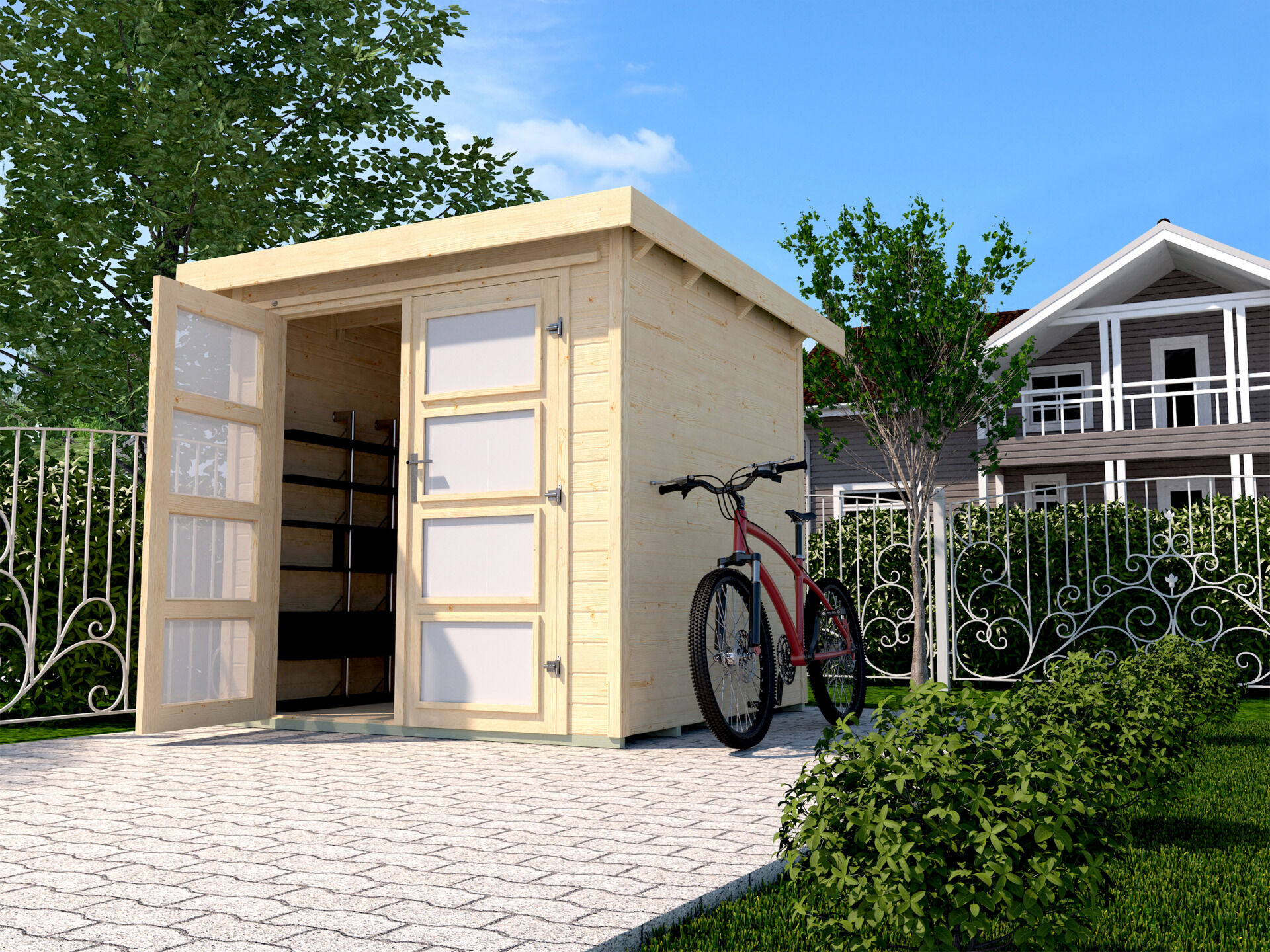 weka Gartenhaus 321 - 2,0x2,4m