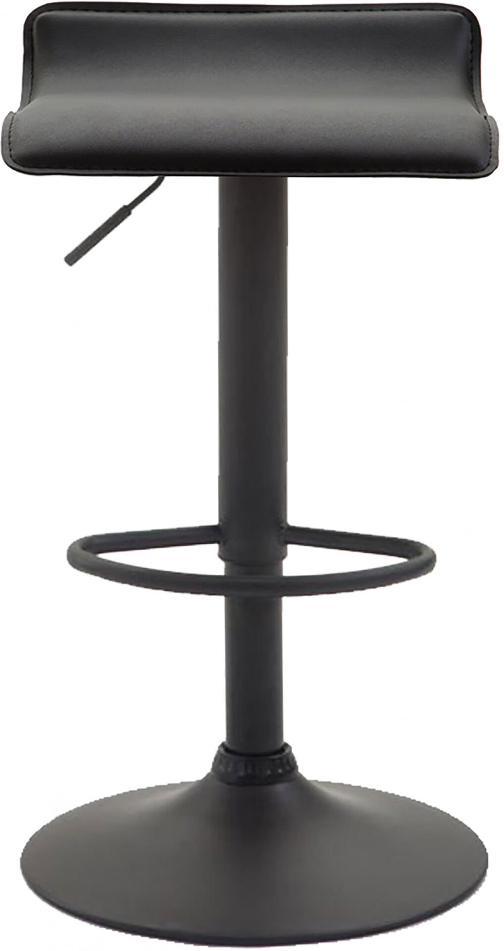 2er Set Barhocker Dyn V2 Kunstleder schwarz, schwarz