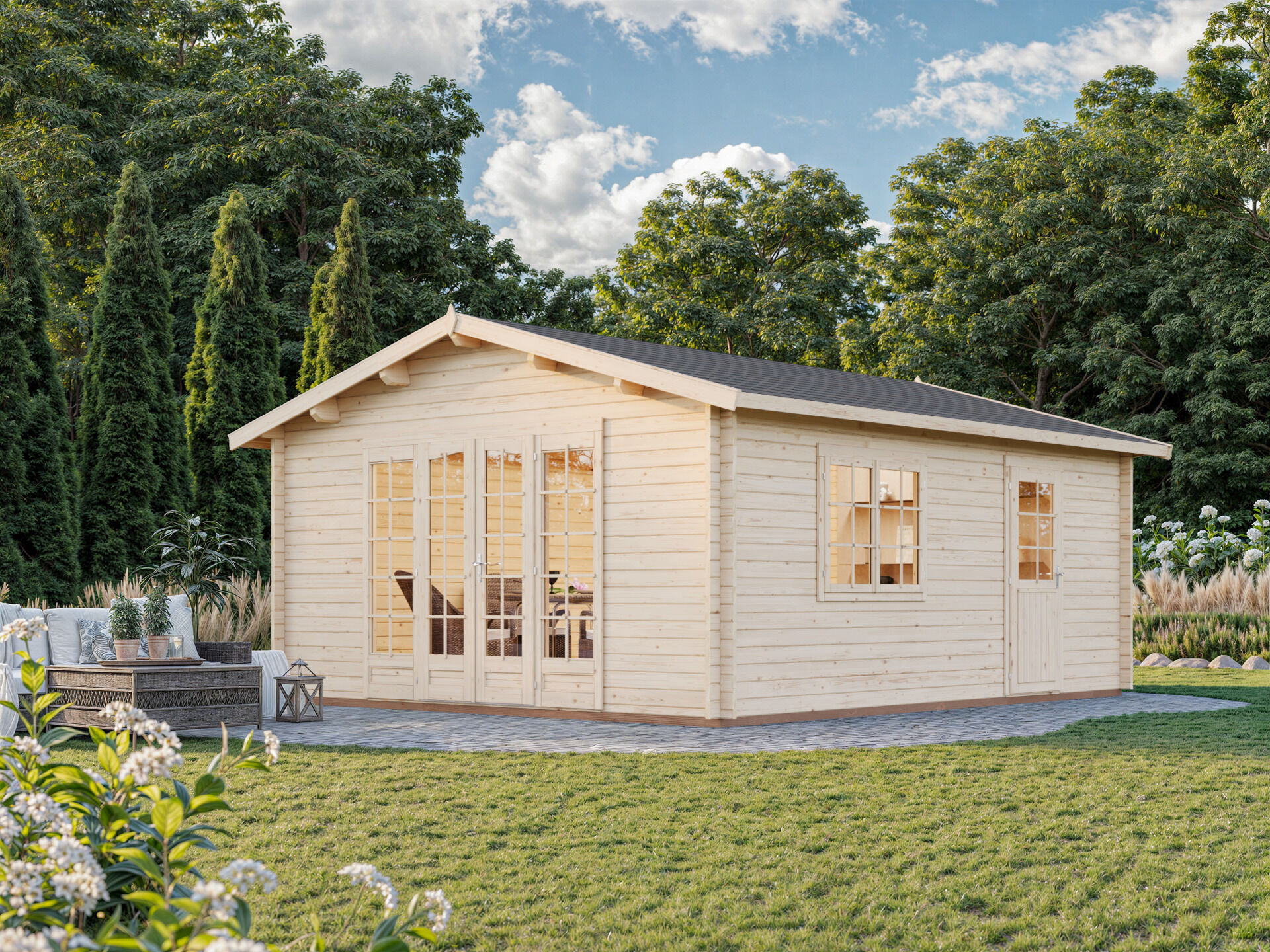 Palmako Gartenhaus Irene 23,9 m²