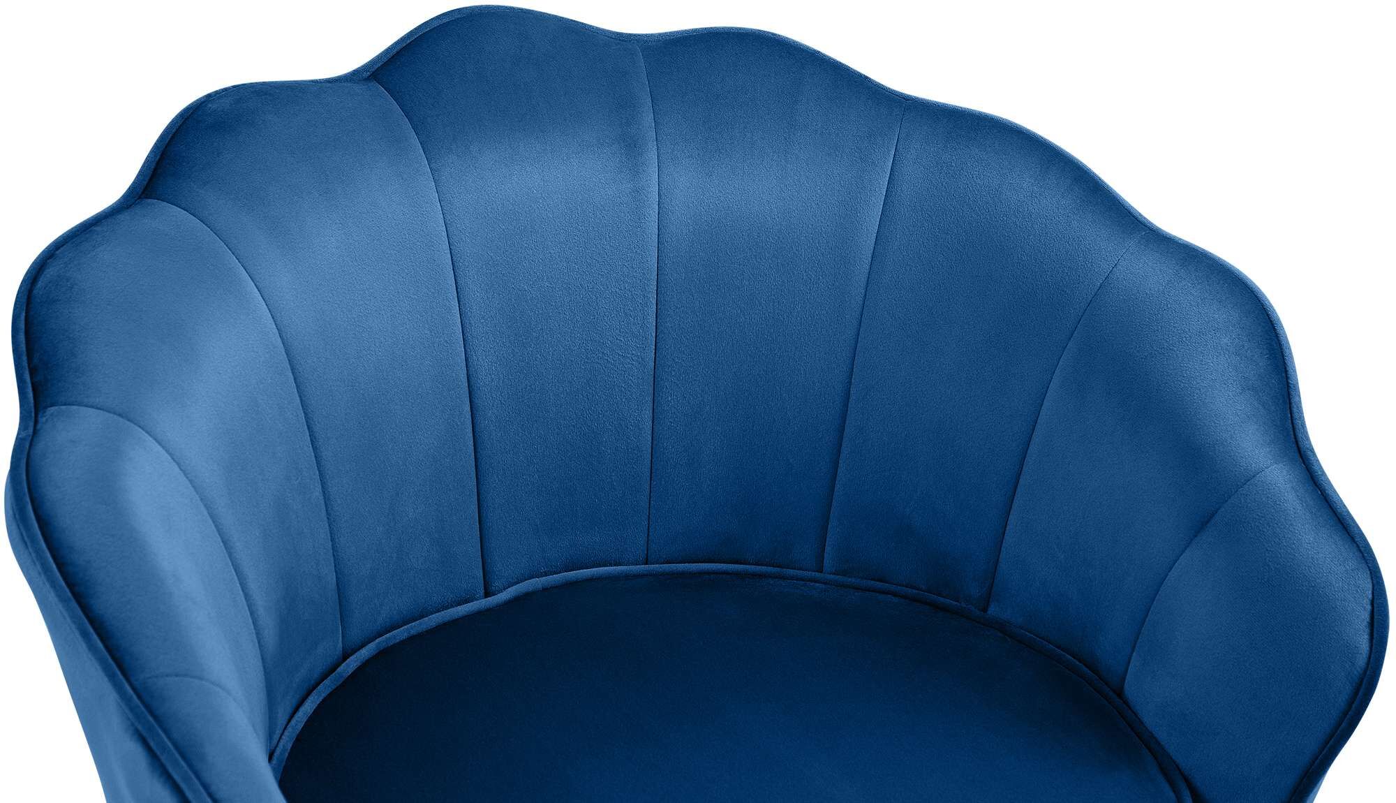 Stuhl Rosita Samt, blau