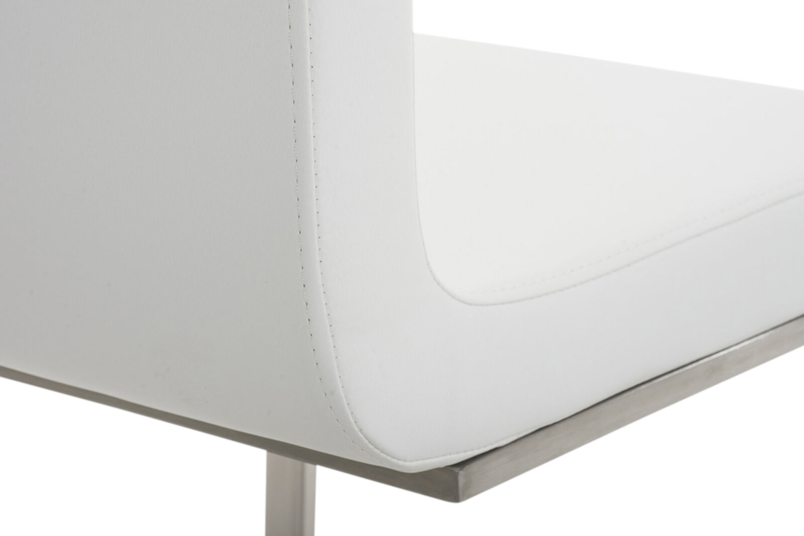 2er Set Esszimmerstühle Belfort, weiß