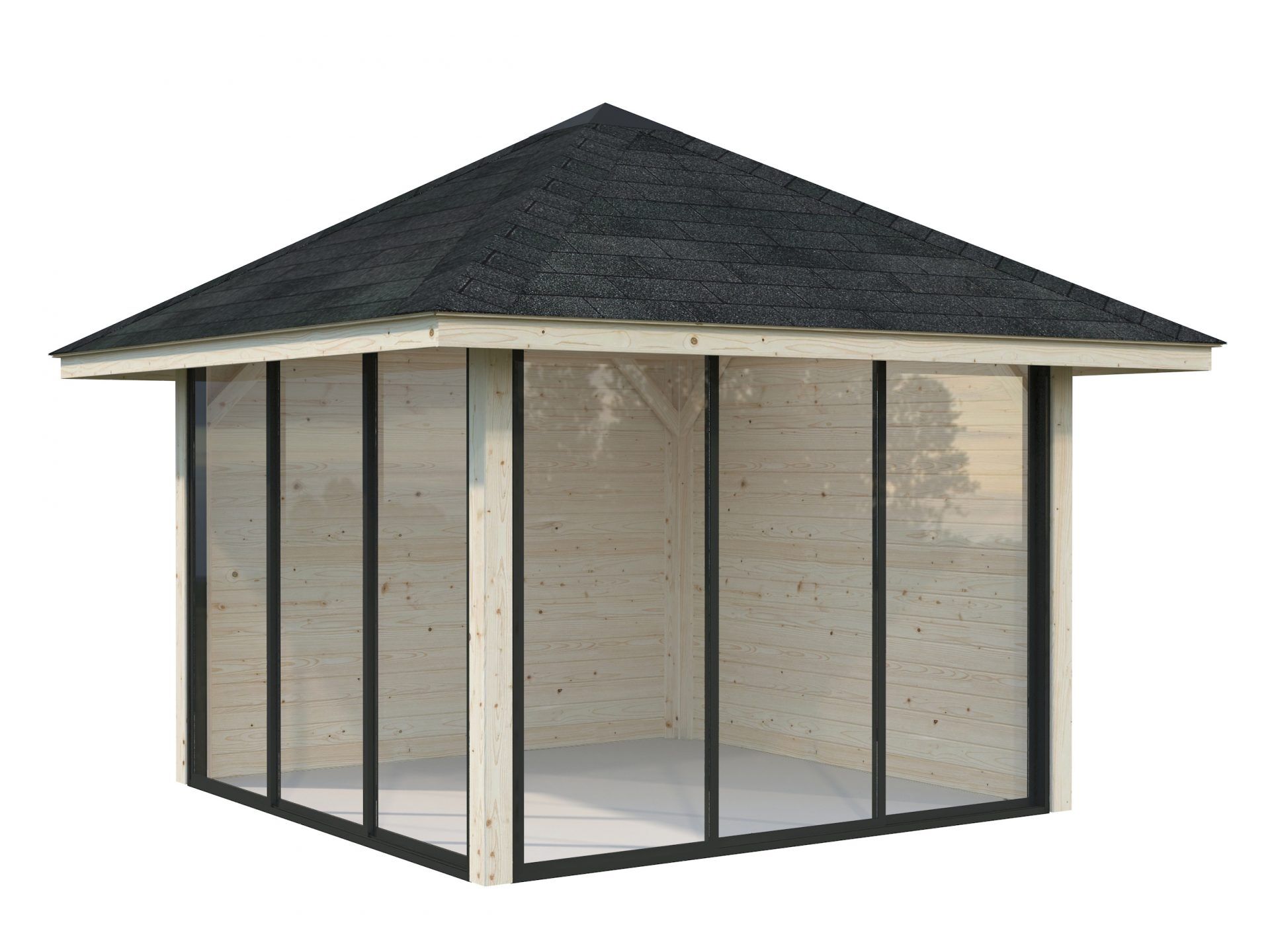Palmako Pavillon Bianca 8,3 m2 Set 201 Slide