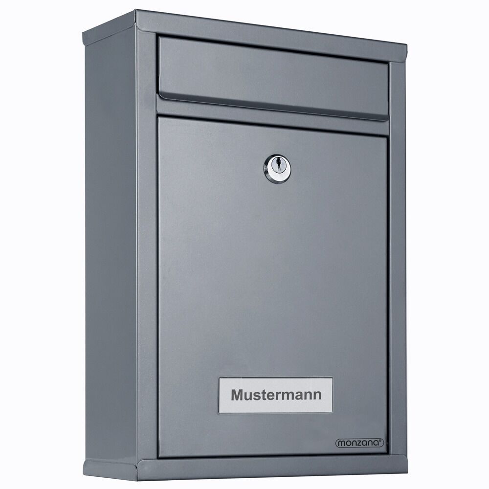 Briefkasten Silber 32x22x9cm