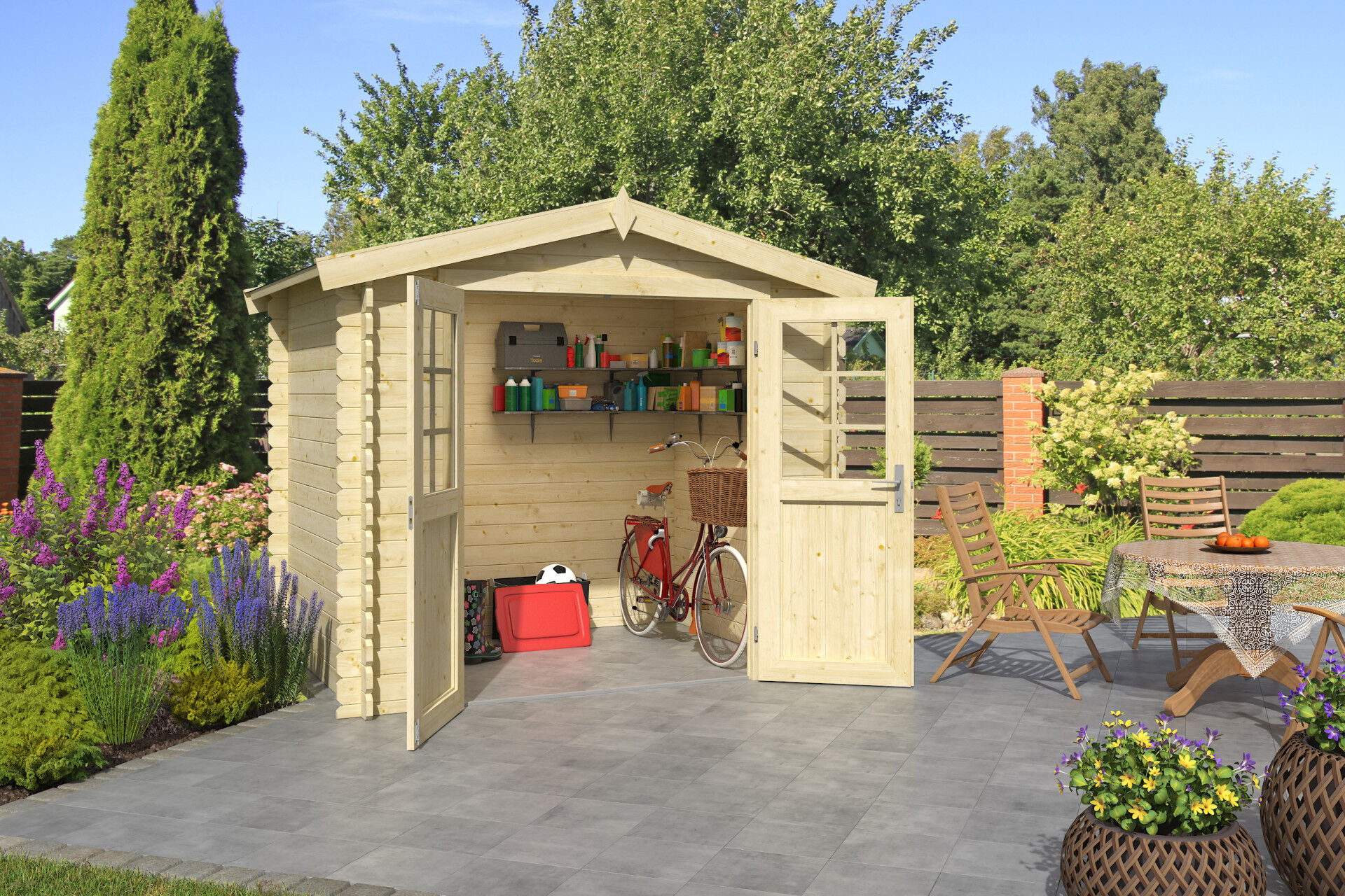 Lasita Maja Gartenhaus Ingo 175