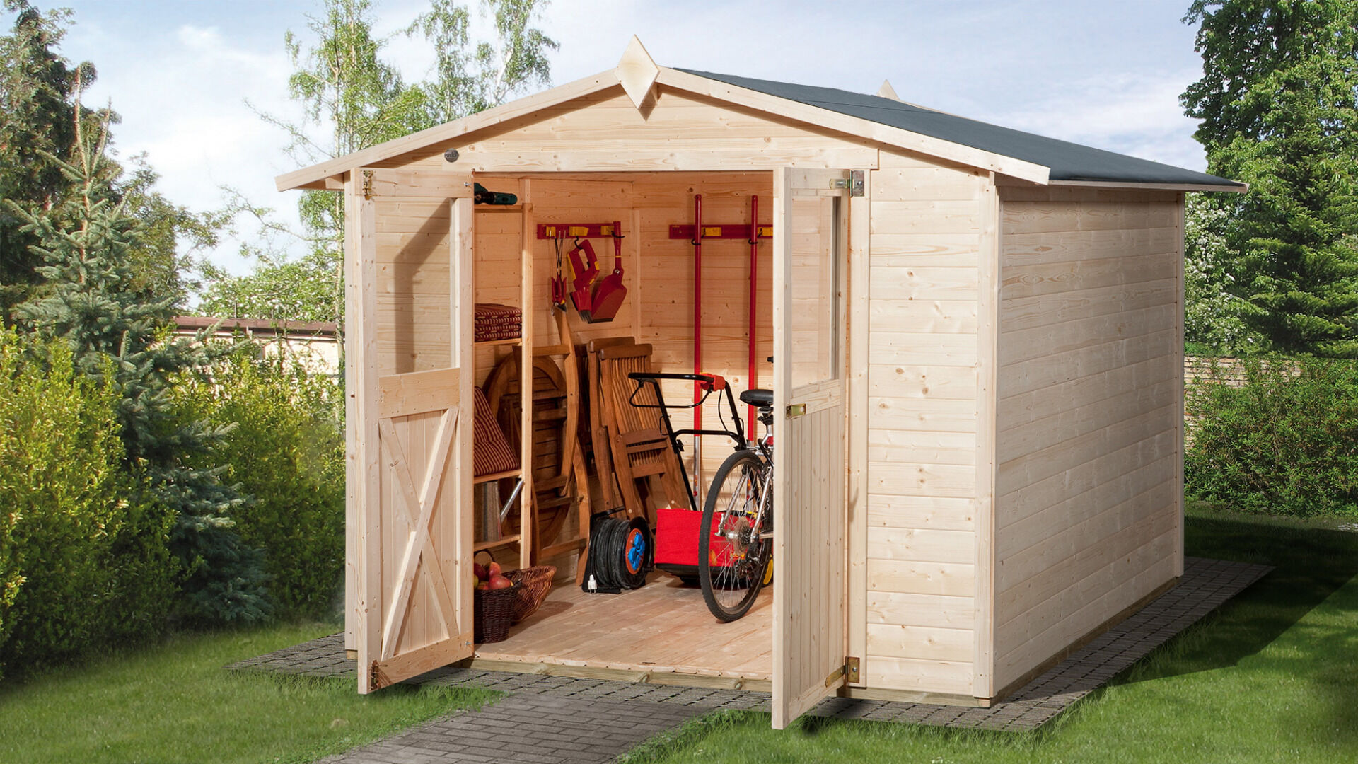 weka Gartenhaus 316 - 2,9x2,2m