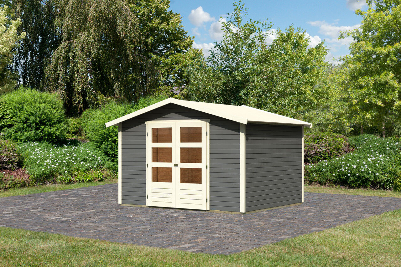 Gartenhaus Amberg 5 terragrau