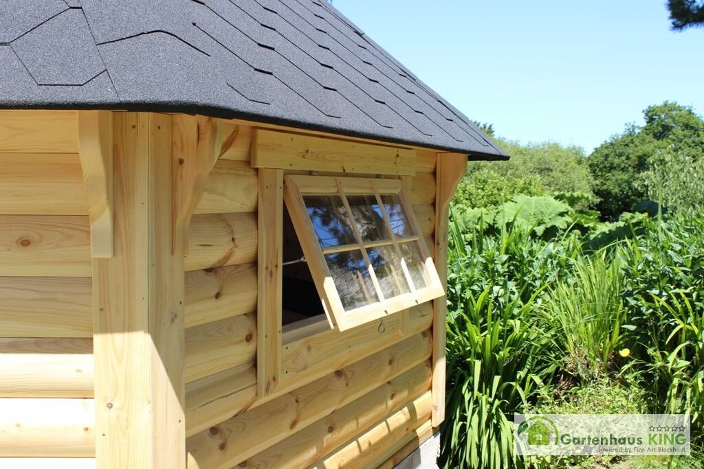 Finn Art Grillkota Elegance 9,2 m² Fenster außen