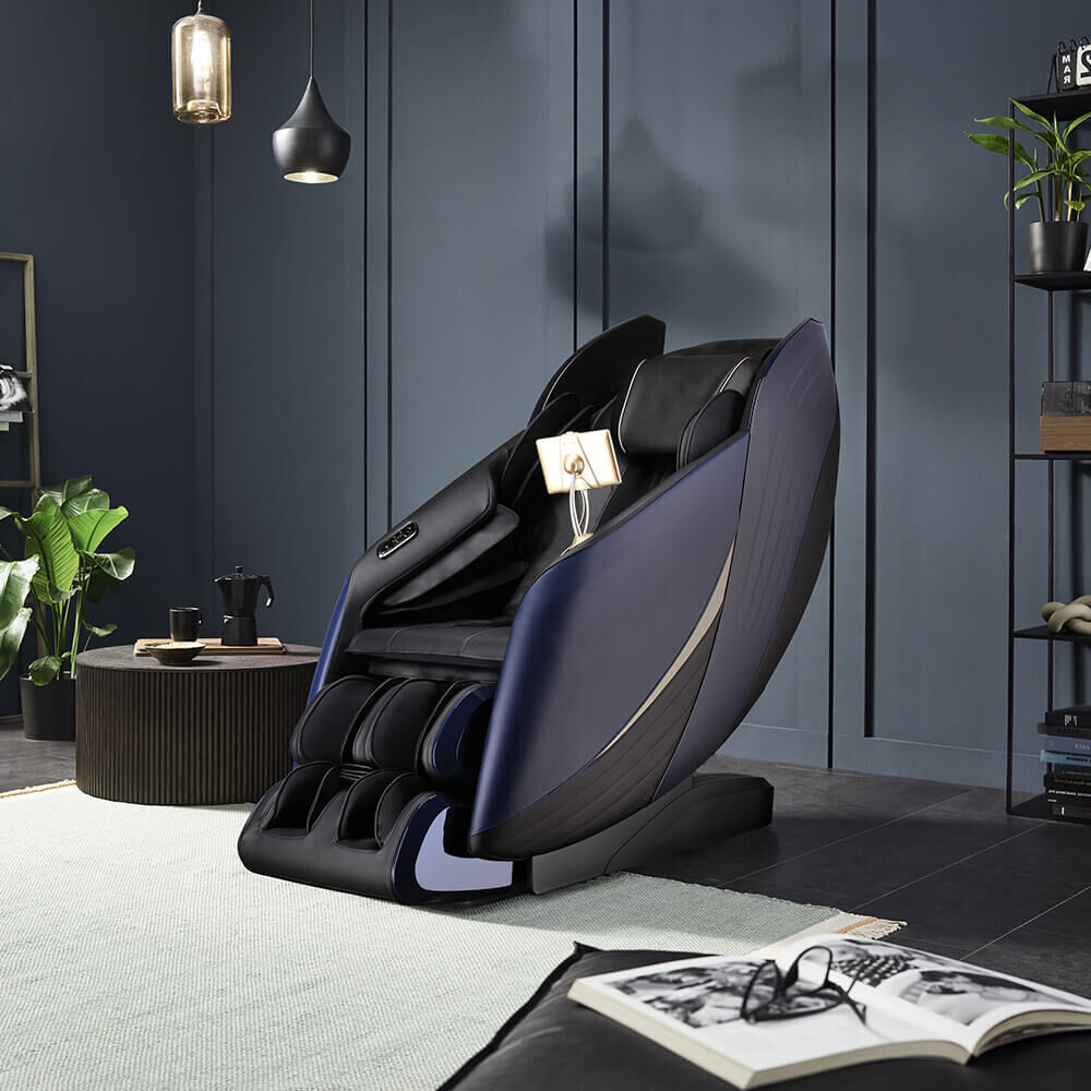 Massagesessel mit Zero-Gravity-Funktion HYLOS - Blau
