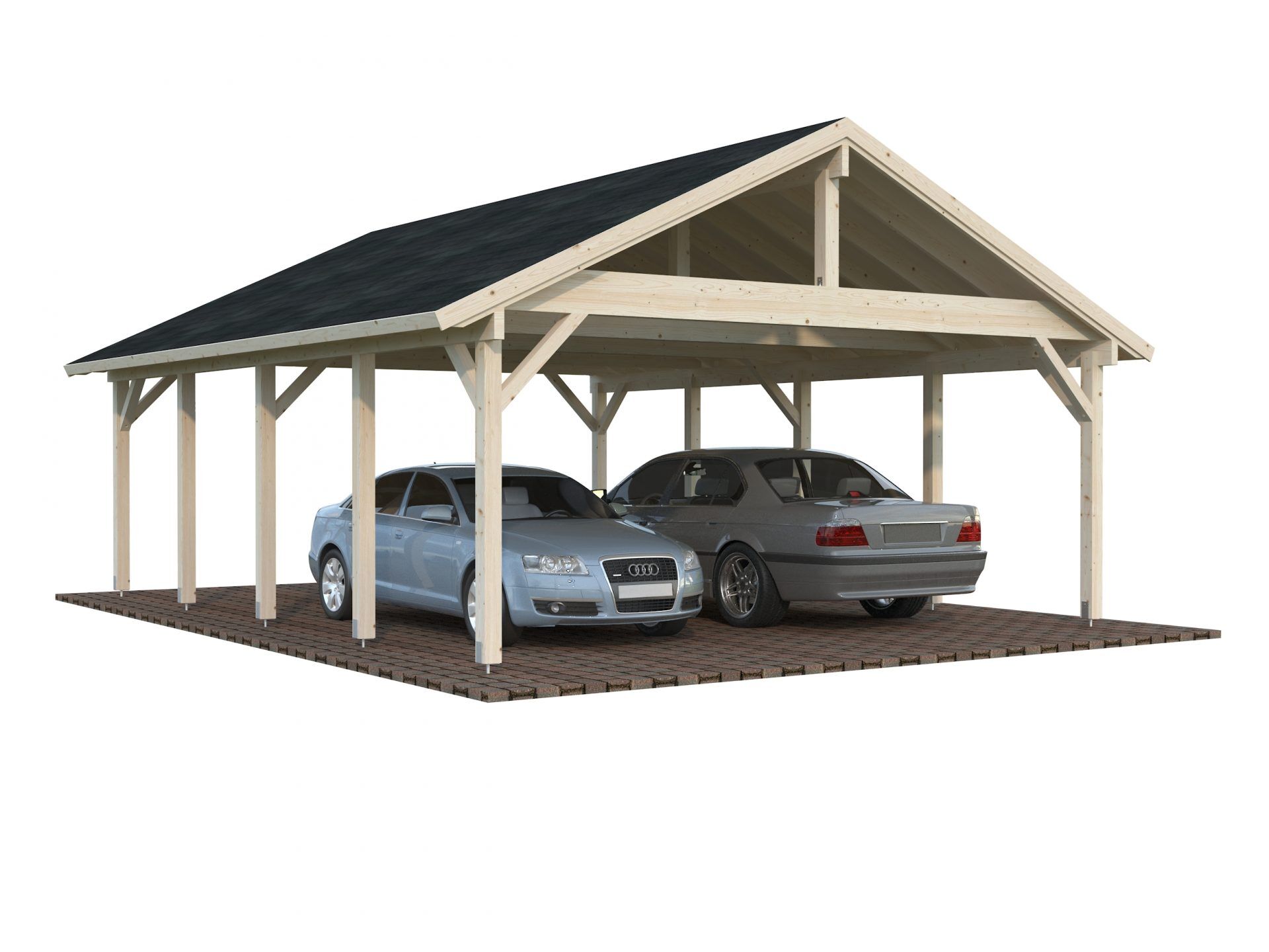 Palmako Carport Robert 40,6 m2