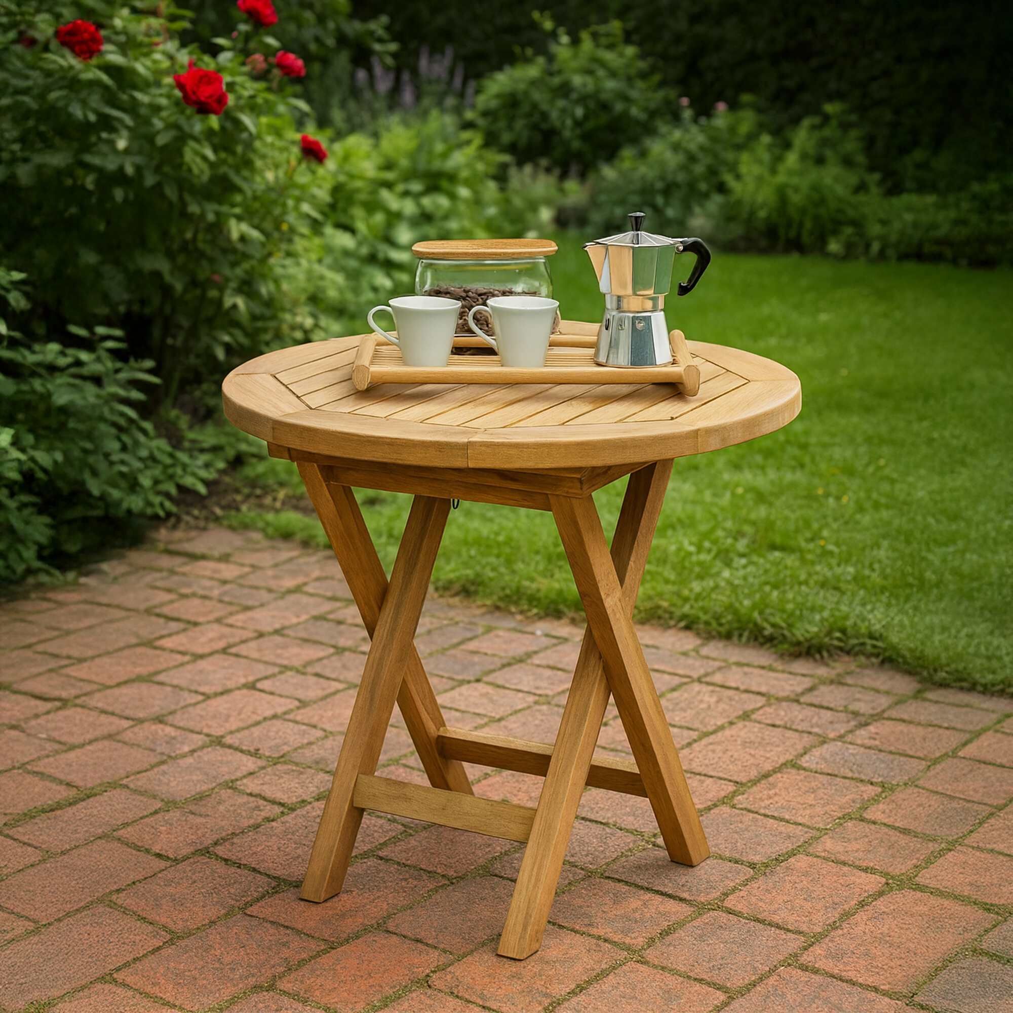 Gartentisch Moon, braun