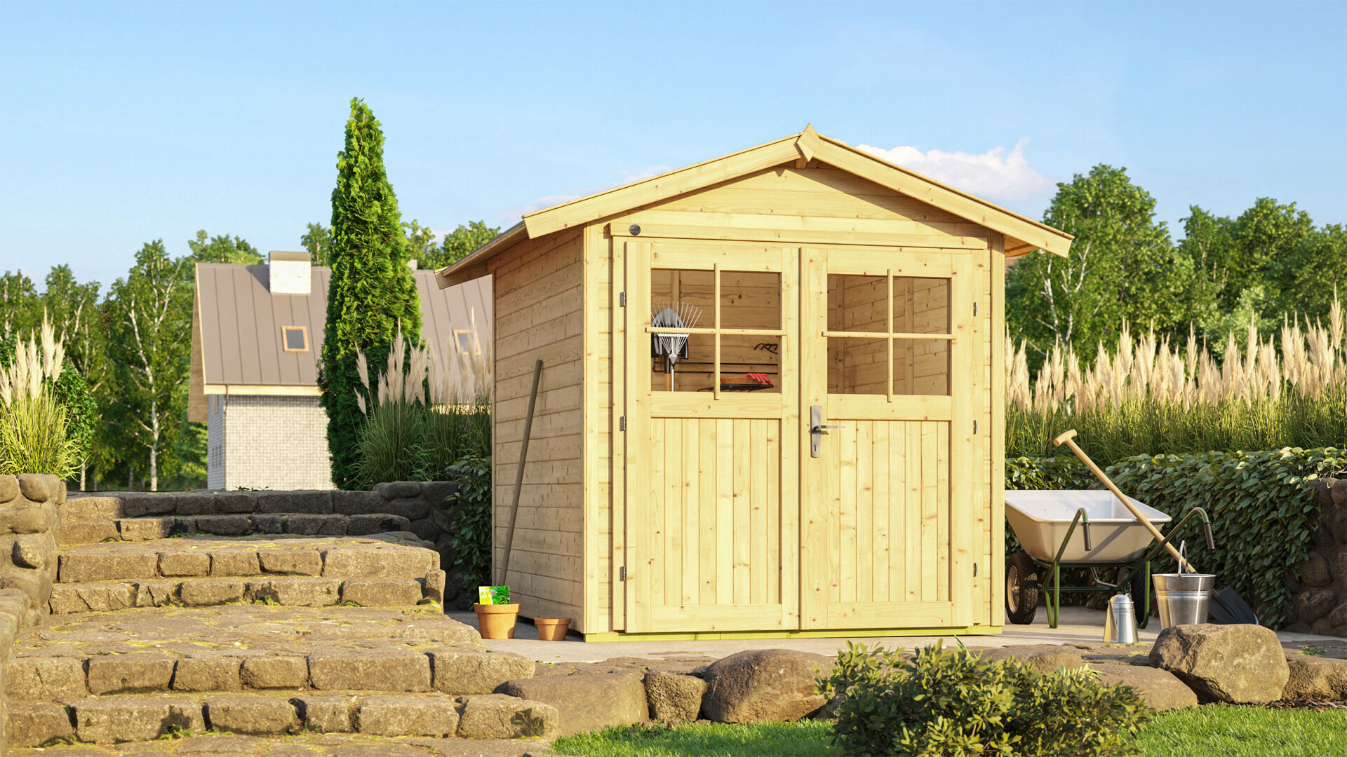 weka Gartenhaus 224 - 2,6x2,3m