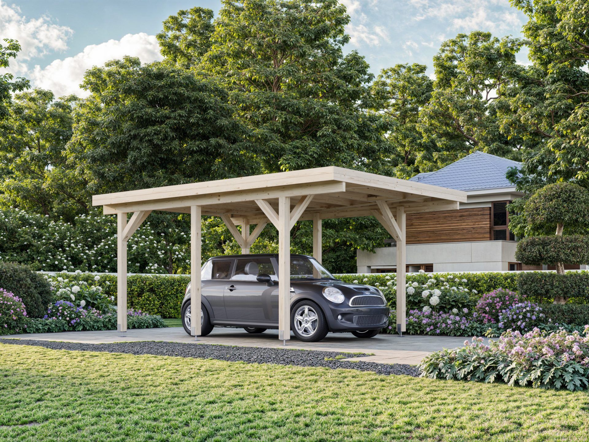 Palmako Carport Karl 11,7 m²