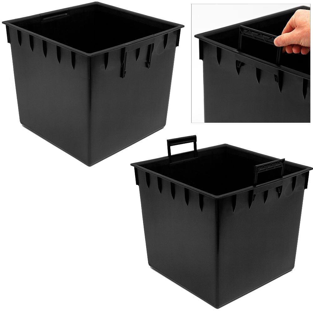 Blumentopf Rato Low Anthrazit 32x32x33cm