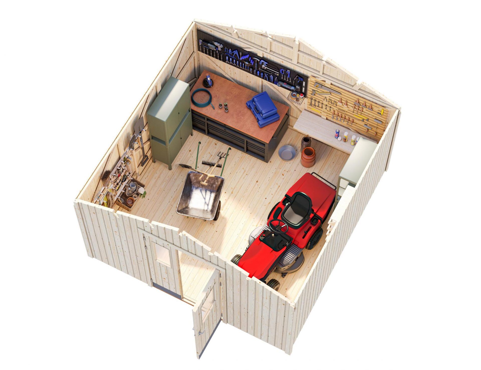 Palmako Gerätehaus Lucas 12,1 m²