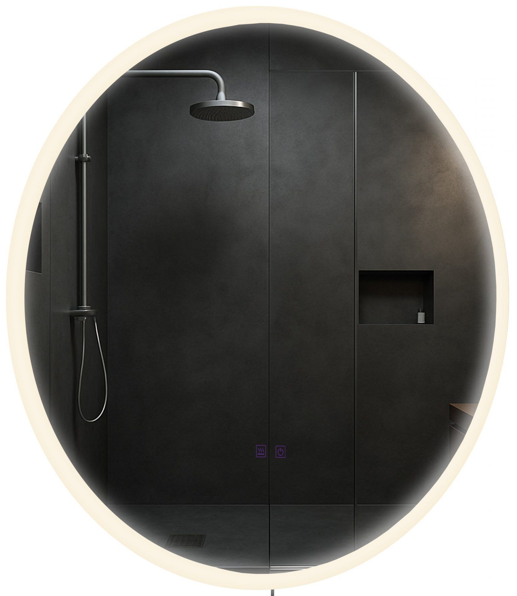 Badspiegel Laconia 70 mit Bluetooth, klarglas