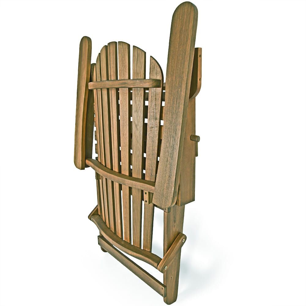 Liegestuhl Adirondack Akazienholz klappbar