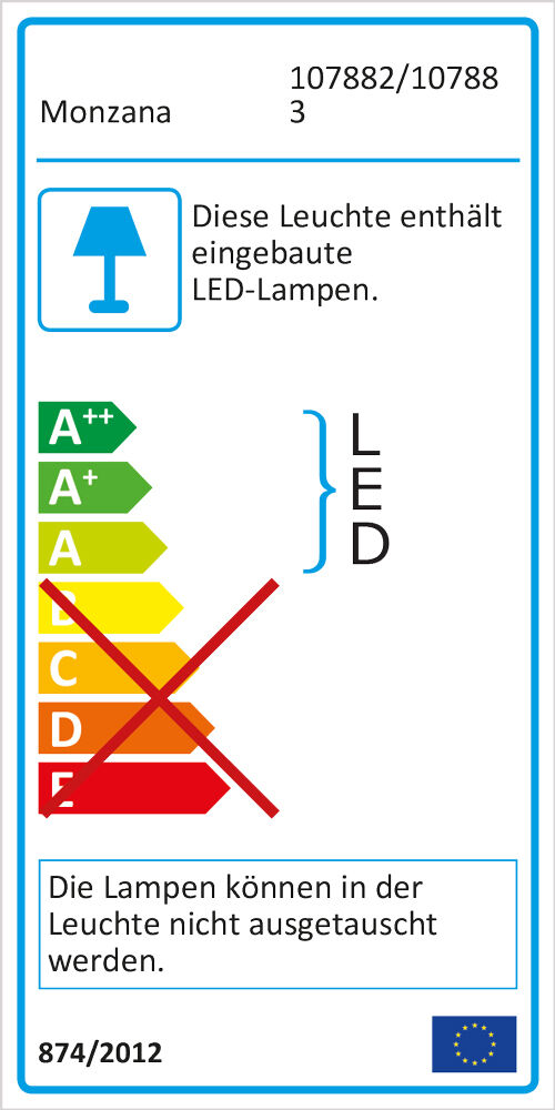 LED Einbauleuchte Krog 6er-Set Weiß