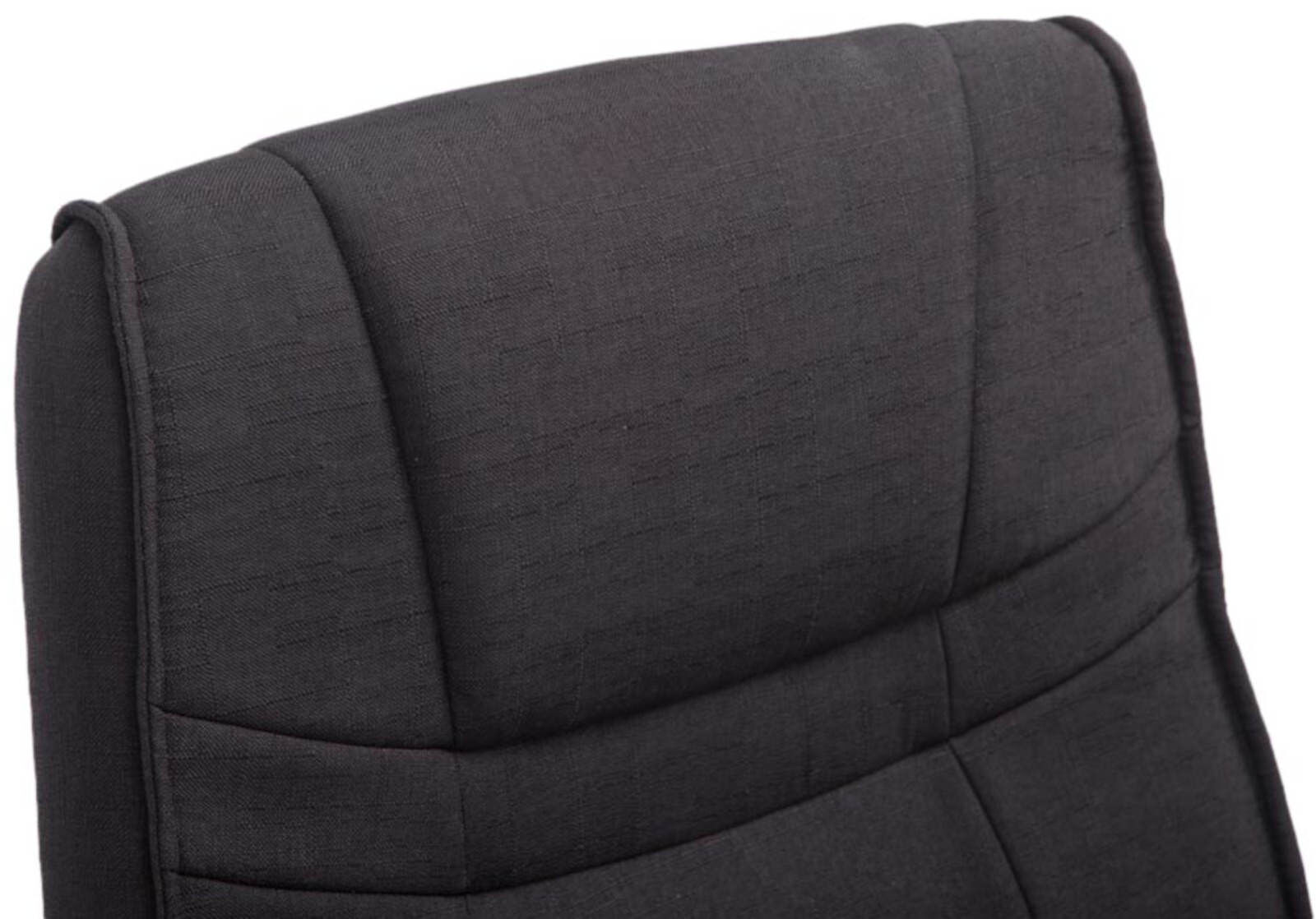 2er Set Stühle Attila Stoff, schwarz