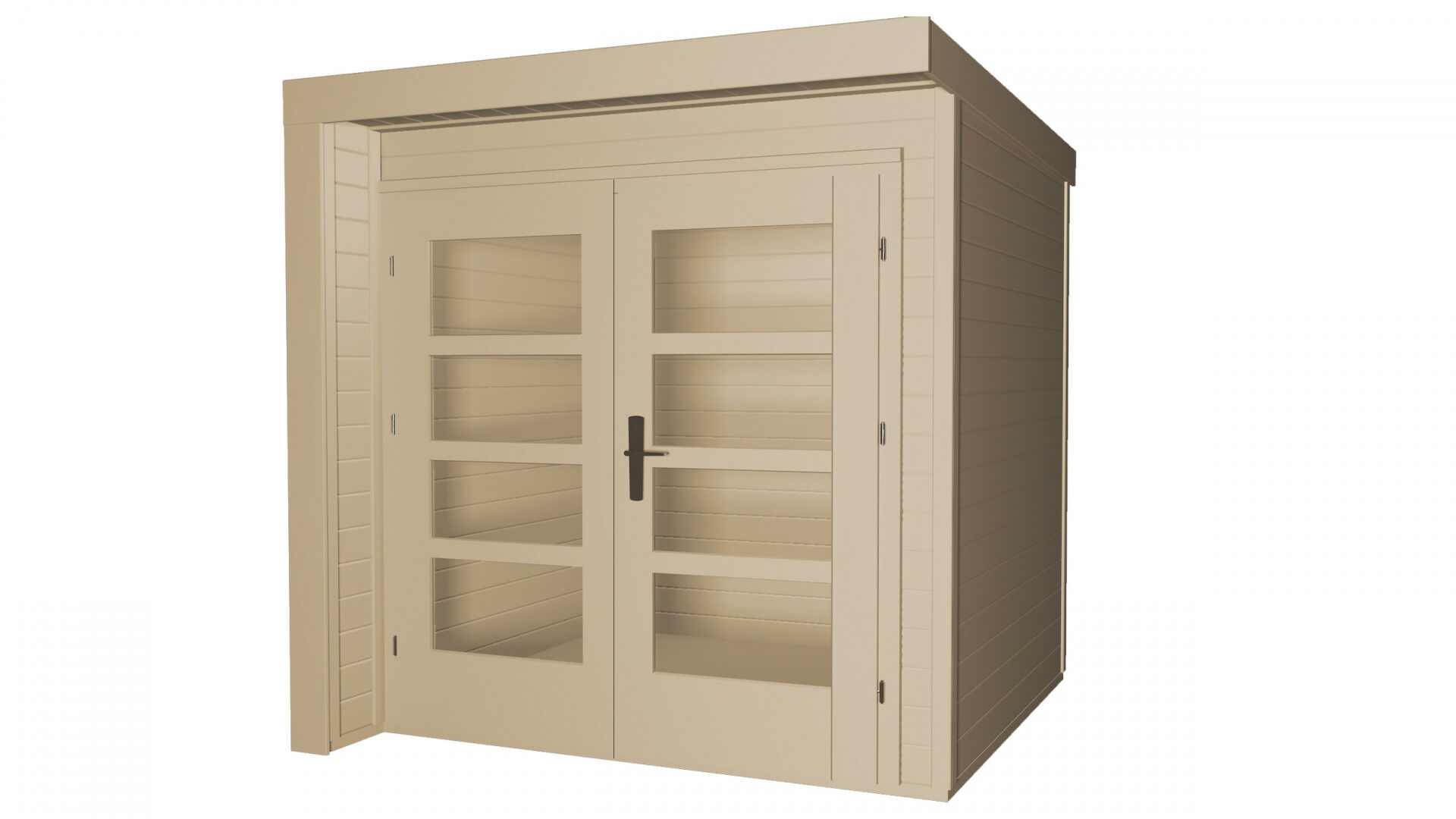 weka Design-Gartenhaus 262 A natur. 2,1x2,2m