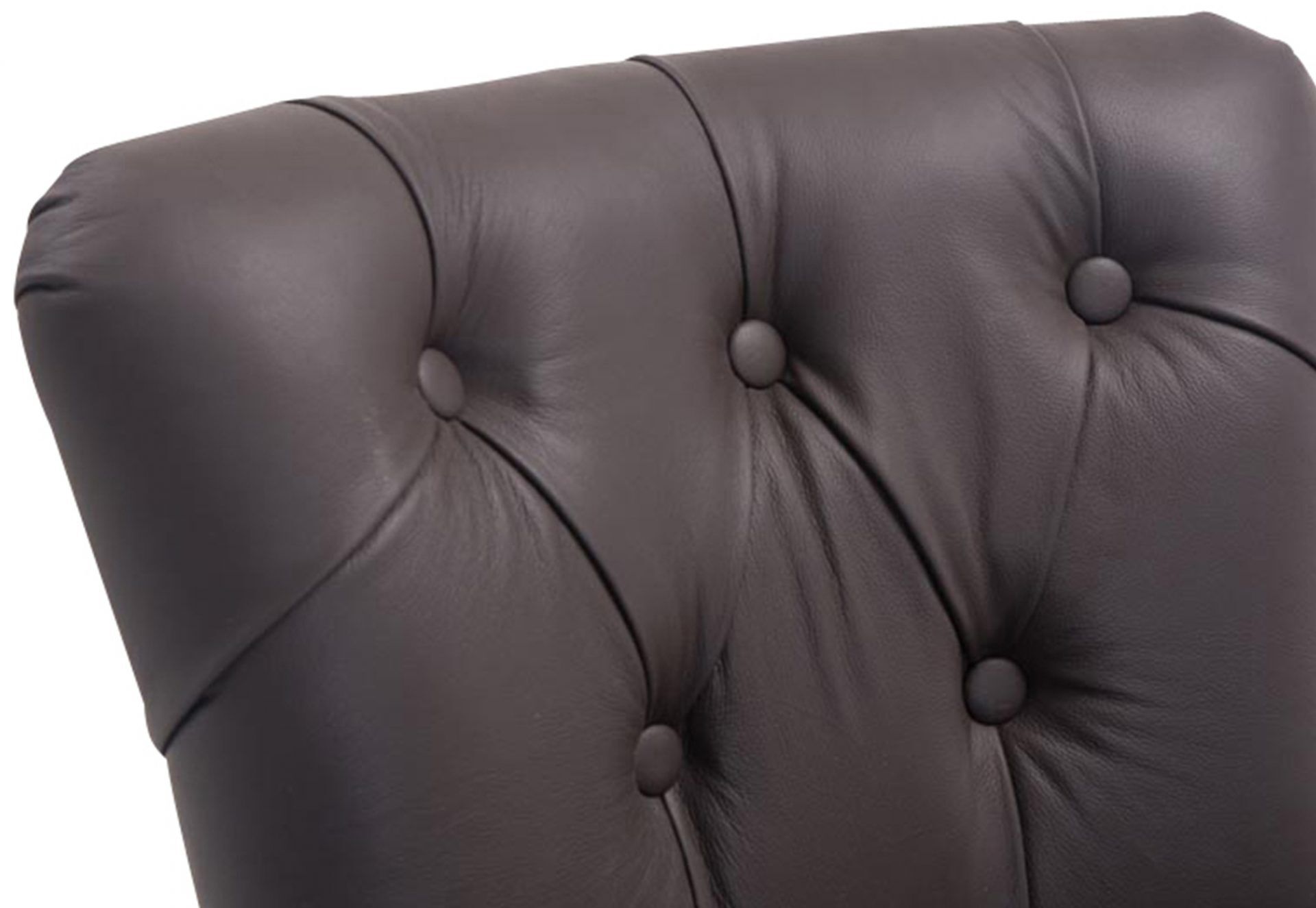 Barhocker Lakewood Echtleder, Antik, braun