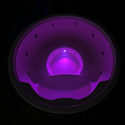 1led_hottub im Betrieb