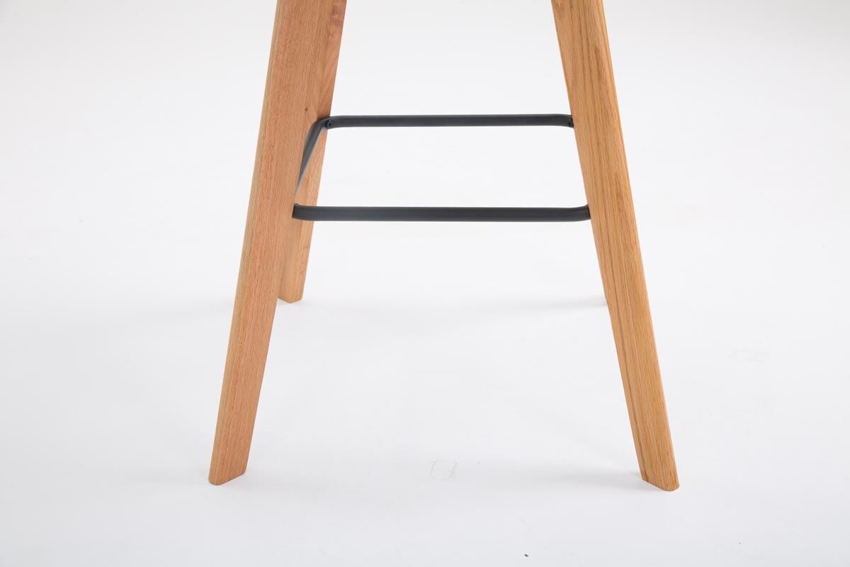 Barhocker Metz Kunstleder Natura, creme