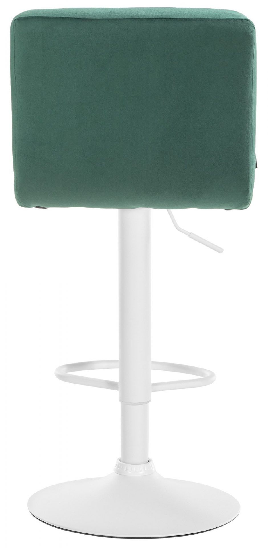 2er Set Barhocker Peru Samt weiß, grün