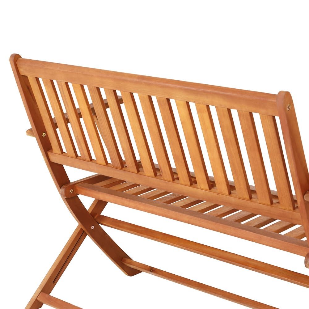 Gartenbank Eukalyptusholz FSC®-zertifiziert 120x55x90cm