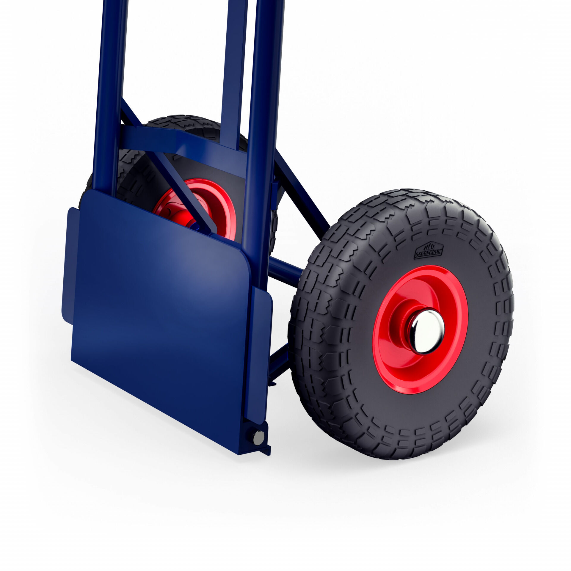 Sackkarre Blau Stahl 200kg klappbare Schaufel