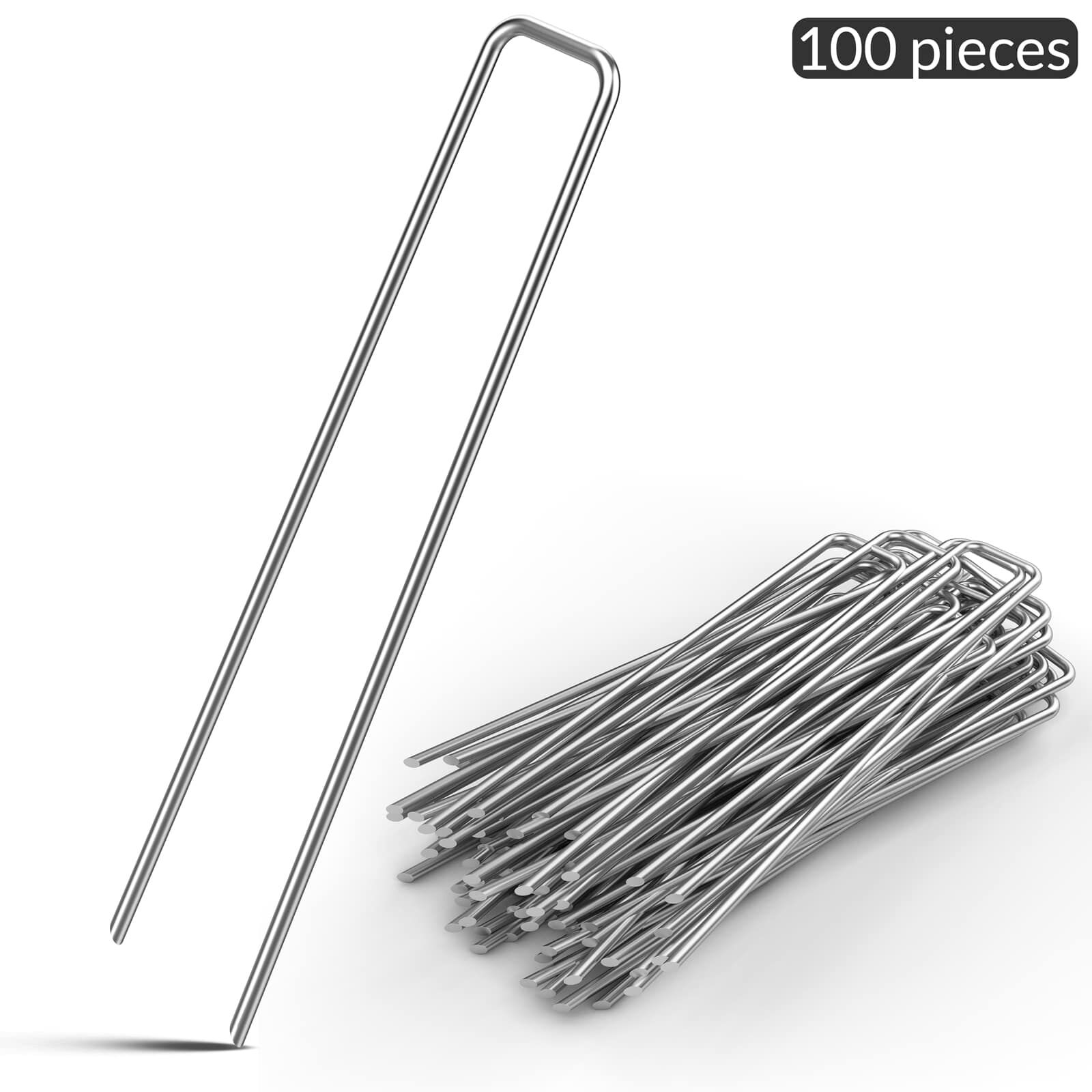Heringe 100er-Set Stahl Ø 2,7mm verzinkt