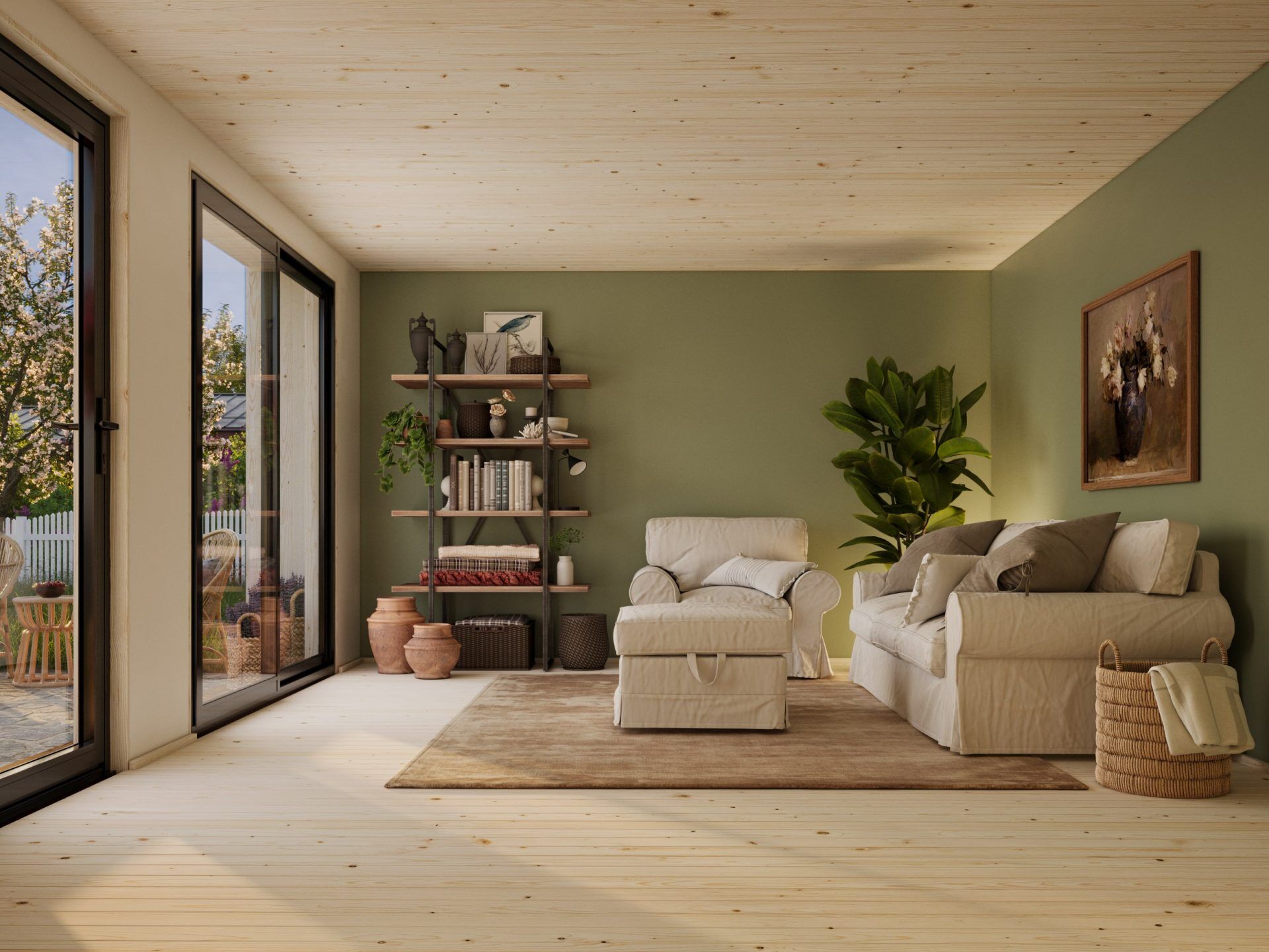 Palmako Tinyhaus Gartenhaus Rebekka 19,4 m²