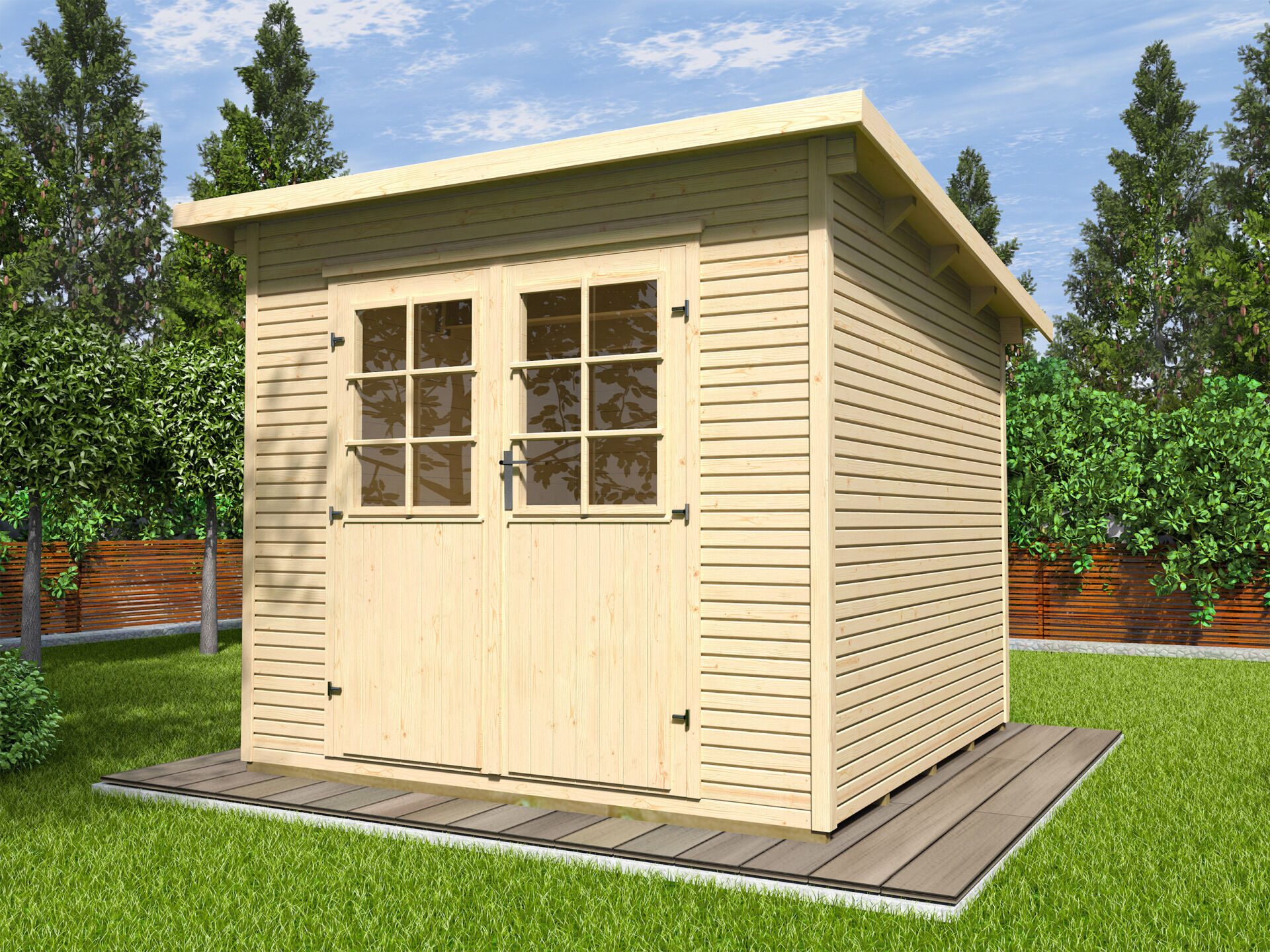 weka Gartenhaus 219 - 2,6x2,8m