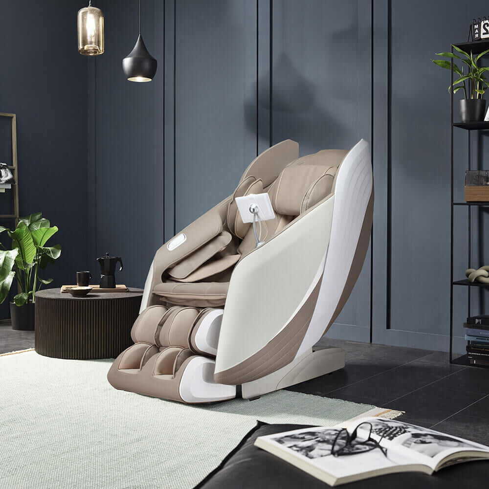 Massagesessel mit Zero-Gravity-Funktion HYLOS - Khaki