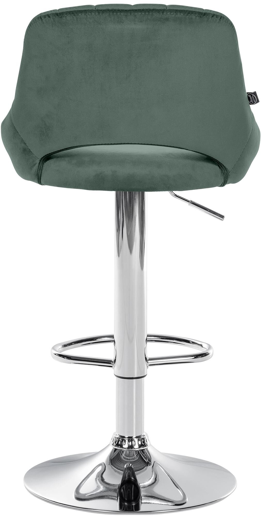 2er Set Barhocker Milet Samt C, grün