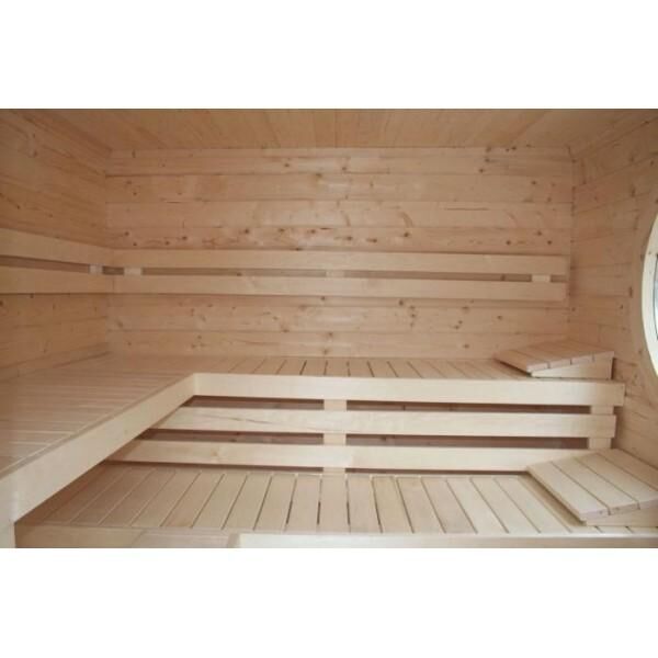 Saunahaus GartensaunaTrontheim-4 online kaufen Holz von Gartenhaus-king.de