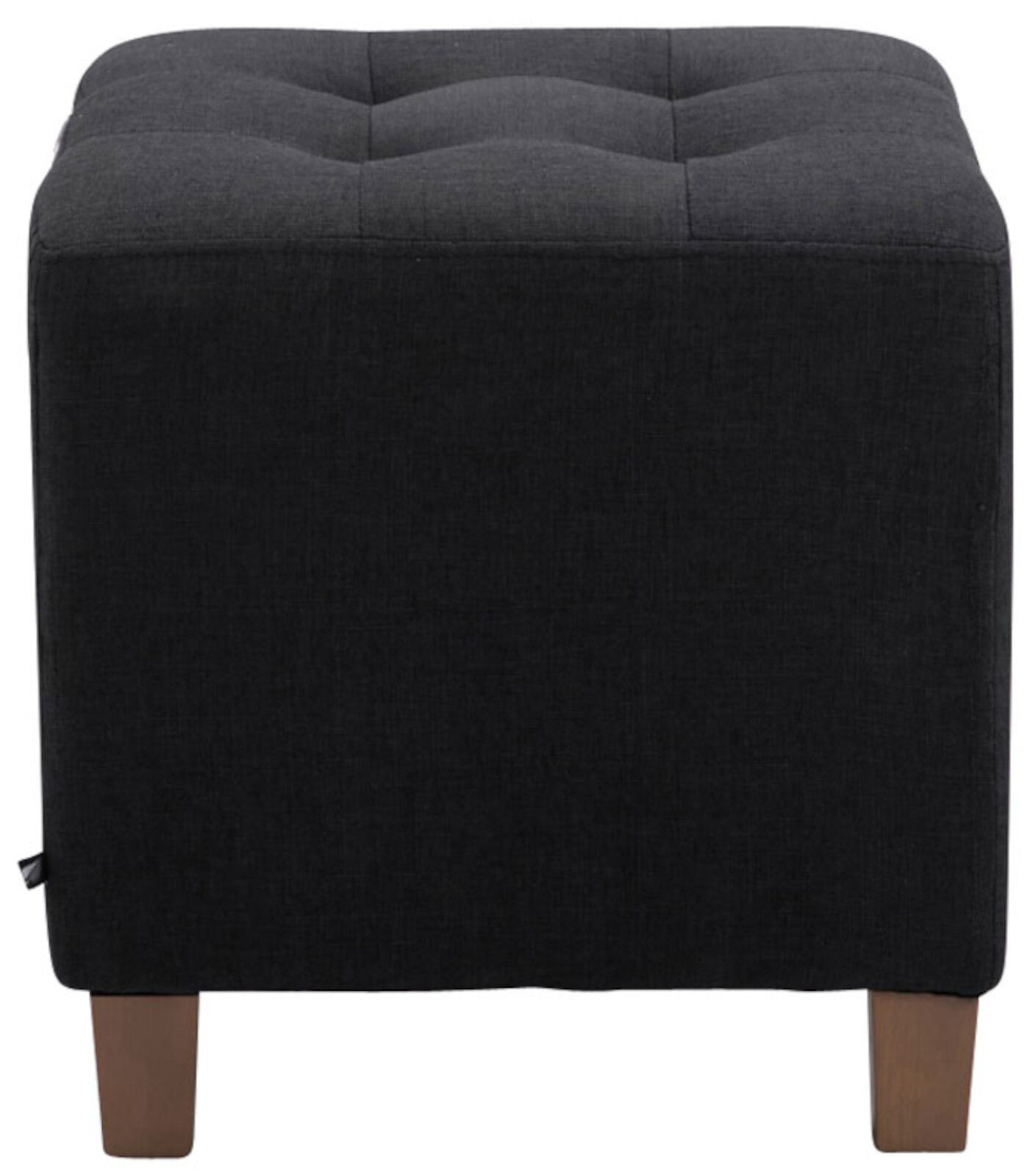 2er Set Sitzhocker Pharao, antik-hell, schwarz