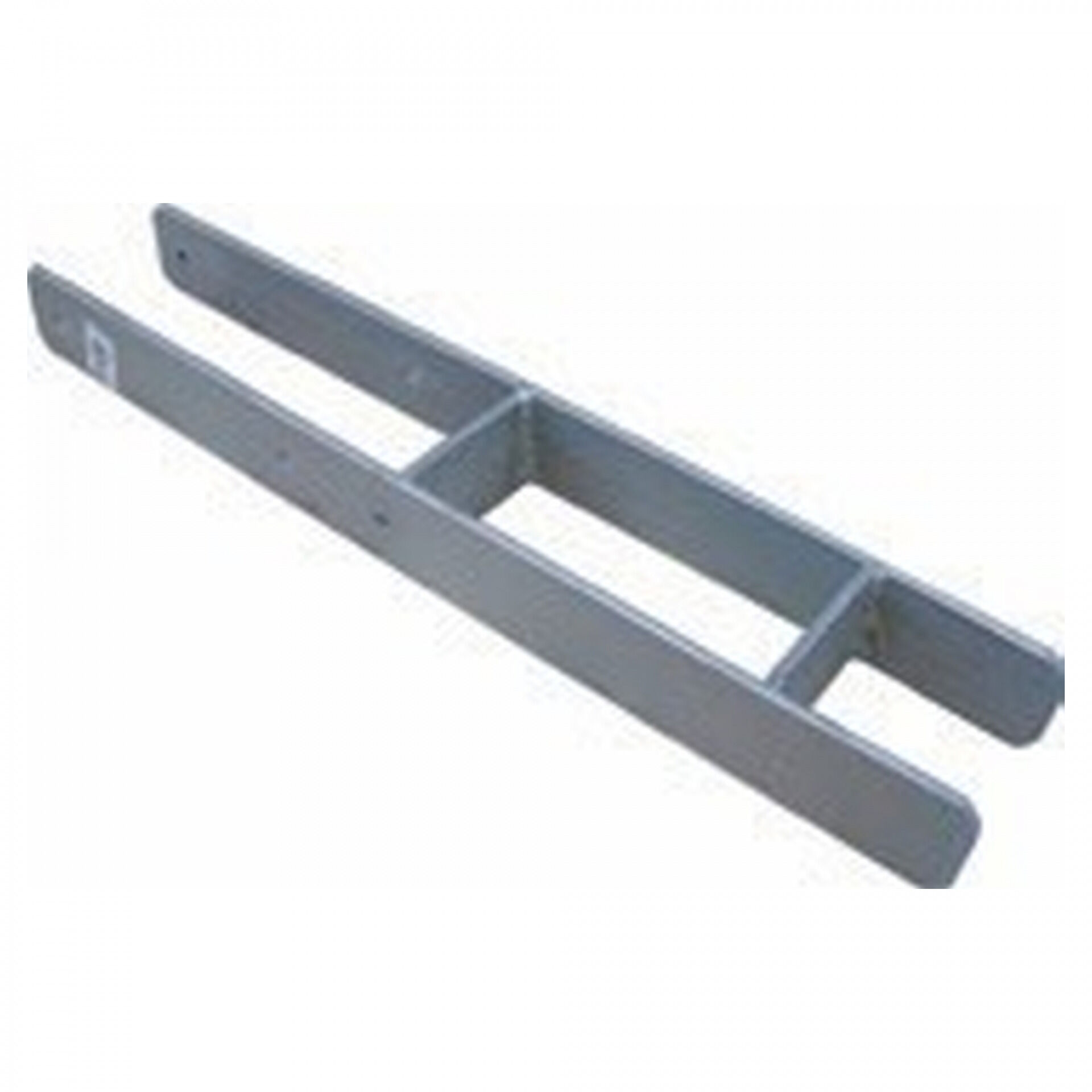 H-Pfostenträger, schwer - 91 mm, EDELSTAHL, für Pfosten 9 x 9 cm