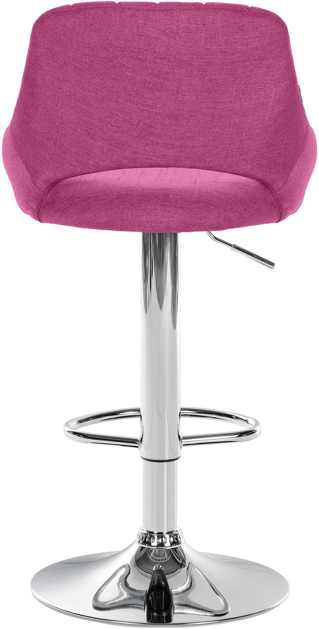 2er Set Barhocker Milet Stoff C, lila